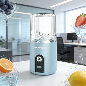 Licuadora Portátil de 260 ml, con Batería, Resistente, para Triturar Hielo y Hacer Smoothies, Libre de BPA, Apta para Alimentos, a Prueba de Fugas, para Viajes al Aire Libre y en Auto - Product Image 5