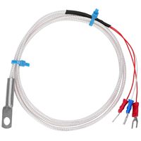 Sensor Termokopel Baja Tahan Karat Probe Termistor Patch Suhu Pt100