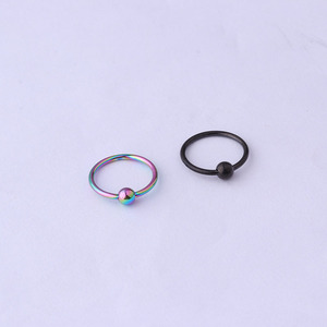 Anneaux de <span class=keywords><strong>nez</strong></span> en acier inoxydable <span class=keywords><strong>pour</strong></span> femmes, <span class=keywords><strong>bijoux</strong></span> en vrac, piercing chirurgical, vente en gros, nouvelle collection 2022 - Product Image 3