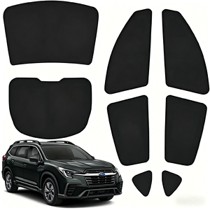 Kit Pellicola Oscurante Rimovibile Pretagliata per Finestrini <span class=keywords><strong>Auto</strong></span>, Riutilizzabile, Statica, Senza Colla, Fai da Te per Subaru Ascent - Product Image 1