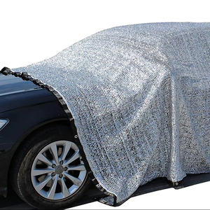 <span class=keywords><strong>Rete</strong></span> <span class=keywords><strong>Ombreggiante</strong></span> in Alluminio 4X3 m e 6X4 m con 85% di Ombreggiatura per Auto e Rimorchi con Molteplici Occhielli per il Fissaggio - Product Image 1