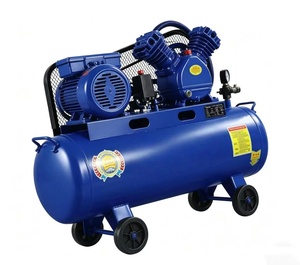 <span class=keywords><strong>Compresseur</strong></span> d'air à piston haute pression 8 bars 2,2 kW V-0,25, pompe à air puissante pour usage industriel, <span class=keywords><strong>compresseur</strong></span> d'air à piston entraîné par courroie - Product Image 2