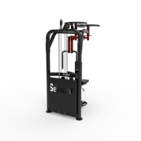 Máquina Comercial Ajustable de Crossover con Cable de Acero para Entrenamiento de Pecho y Espalda - Equipo de Gimnasio de Diseño Profesional