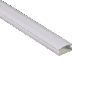 Bandeja elétrica do cabo do pvc do tamanho personalizado, da bandeja do cabo branco resistente ao calor do seguro da qualidade