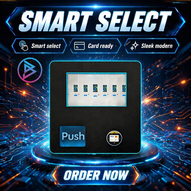 15.6 inch touch screen Table top vending machine for snacks use in Shopping mall