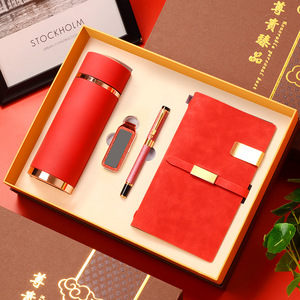 Bouteille d'eau isolée d'entreprise promotionnelle coffret cadeau d'affaires pour hommes et femmes 6 en 1 banque <span class=keywords><strong>immobilier</strong></span> vip cadeaux cadeaux/ - Product Image 4