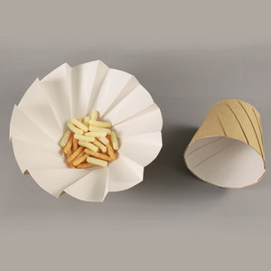 Disposable Dessert Container Salad <strong>Cup</strong>/Paper Japanese <strong>Folding</strong> Salad <strong>Box</strong> With Lid