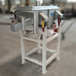 Impurity Removal 5mm and 10mm Stainless <strong>Steel</strong> 304 Calcium Carbonate Chemical Powder Horizontal Vibrating Screen Machine - Product Image 2