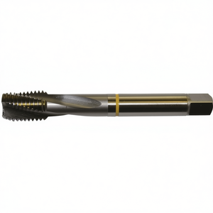 Macho de roscar estándar Ta1471 sin recubrimiento, helicoidal de 15 grados para orificios ciegos, tolerancia 6H, machos y terrajas - Product Image 2