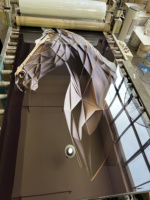 Panneau mural moderne en PVC plastique marbré brillant 4x8 imperméable 3mm, léger, facile à installer, pour l'intérieur des hôtels