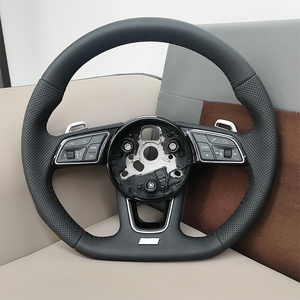 Volante de Auto sin Botones ni <span class=keywords><strong>Airbag</strong></span> para <span class=keywords><strong>Audi</strong></span> <span class=keywords><strong>A3</strong></span> A5 Q5 S5 B9 - Product Image 1