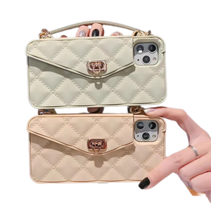Étui portefeuille pour <span class=keywords><strong>iPhone</strong></span>, étui de luxe élégant en silicone 3D Crossbody Purse Wallet Handbag Cell Phone Case For <span class=keywords><strong>iPhone</strong></span> - Product Image 3