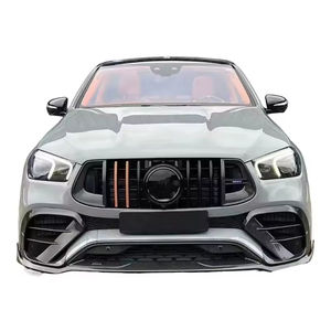 Bodykit en Fiber de carbone de Style B pour <span class=keywords><strong>mercedes</strong></span>-benz <span class=keywords><strong>GLE</strong></span> coupé 63/<span class=keywords><strong>53</strong></span> <span class=keywords><strong>2021</strong></span> + nouveau pare-chocs avant arrière lèvre jupes latérales couverture de rétroviseur - Product Image 6