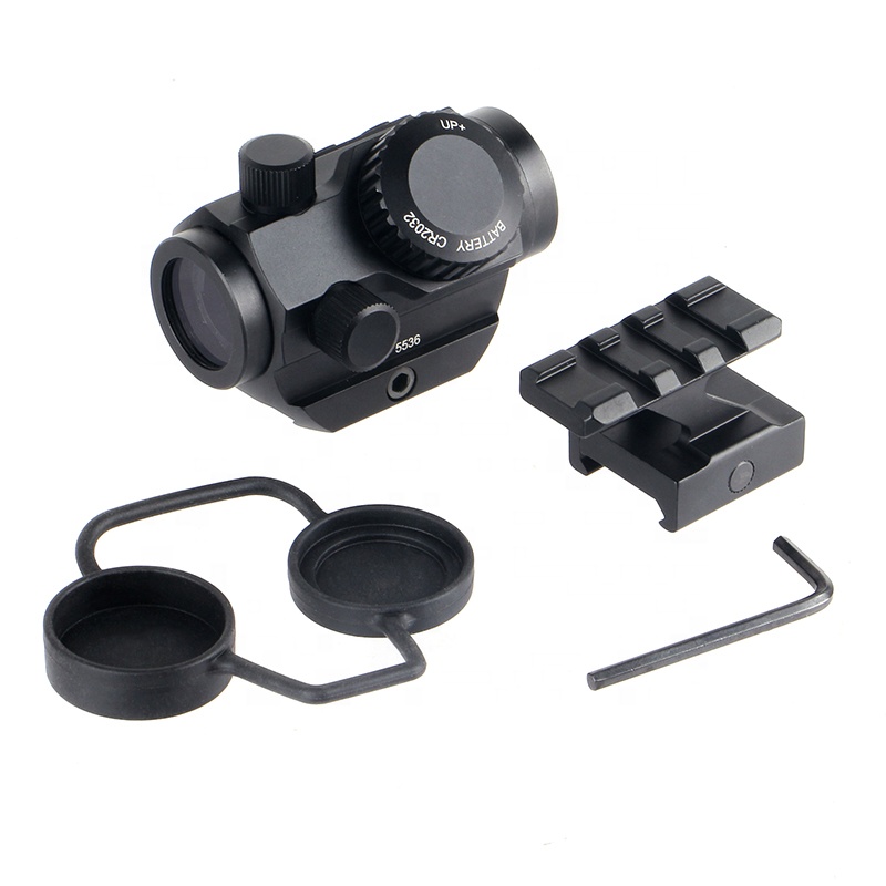 Тактический высокопрочный алюминиевый прицел MZJ Optics 1X22 с красной точкой для охоты