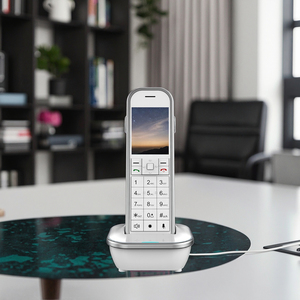 2G 3G 4G VoLTE Sim Thẻ 2.4 inch Màn hình màu nhà khách sạn Văn phòng sạc ghế trắng đen kỹ thuật số không dây điện thoại di động không dây - Product Image 1