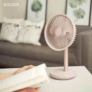 Nouveaux produits populaires : Mini ventilateur de bureau à charge rapide, alimenté par batterie, mini ventilateur de table USB, 3 vitesses réglables, SOLOVE F5 USB Fan - Product Image 4