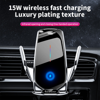 Pengisi Daya Mobil Nirkabel Air Vent Mount untuk Iphone 15W C3 Pengisi Daya Nirkabel 3 In 1