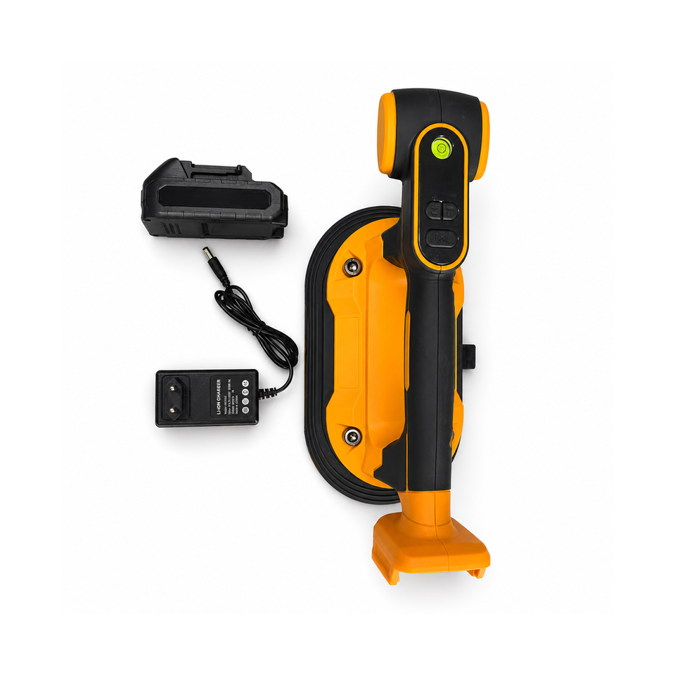 Handheld 20V Cordless Tile Vibrator Tool Electric 12 Speed Automatic ...