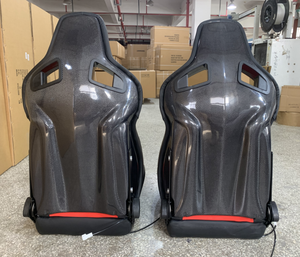 <span class=keywords><strong>Asiento</strong></span> de Carreras Universal Fijo y Reclinable con Adaptadores de Montaje Lateral para Simulador de Auto, Centro de Juegos, Público de Estadio - Product Image 6