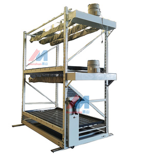 Système hydroponique vertical mobile à double niveau pour <span class=keywords><strong>la</strong></span> culture - Product Image 2