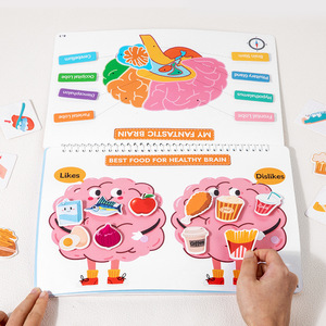 Libro de Actividades Personalizado sobre <span class=keywords><strong>el</strong></span> <span class=keywords><strong>Cuerpo</strong></span> <span class=keywords><strong>Humano</strong></span>, Anatomía, Preescolar, Jardín de Infancia, Actividades de Aprendizaje para Niños Pequeños de 3 Años en Adelante - Product Image 4