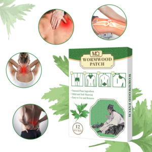 MQ Alta Qualidade Ervas Chinesas Eficaz Melhorar A Dor Da Artrite Dor Nas Costas e Dor Nas Costas 12 pcs/box Wormwood Patch - Product Image 6