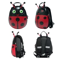 LOY C9 Mochila Escolar LED Mariquita para Niños Impermeable - Mochila de Dibujos Animados con Pantalla LED para la Escuela