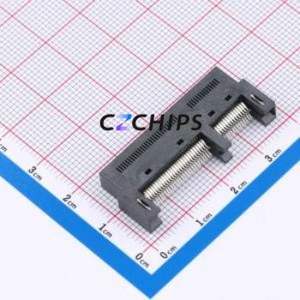 MET008431401101 Gold Finger Connector P=0.6mm Connector 0.6mm 84P Copper Alloy Gold - Product Image 2