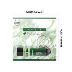 น้ำมันหอมระเหยอโรมาเธอราพีธรรมชาติเครื่องพ่นจมูกช่วยขจัดอาการคัดจมูกเพื่อลดความเมื่อยล้านอนหลับสบายดูแลร่างกาย - Product Image 6