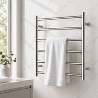 Toallero Eléctrico 304, Toallero Calefactor para Baño, Toallero con Calefacción Inteligente y Temperatura Constante para el Hogar
