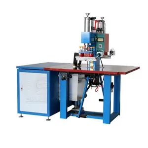 Easy to operate Double Heads high frequency pvc welding machine for book cover 5KW leather embossing machine