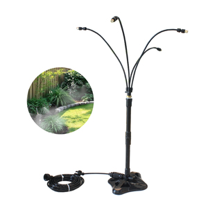 Sistema de Enfriamiento por Nebulización, Soporte para Nebulizadores con Rotación de 360°, Omnidireccional para Exteriores y Patios, con Tubo Elevador Ajustable - Product Image 1