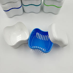 Copa de dentadura, retenedores de ortodoncia, caja de <span class=keywords><strong>limpieza</strong></span>, contenedor de protección <span class=keywords><strong>bucal</strong></span> con colador - Product Image 3