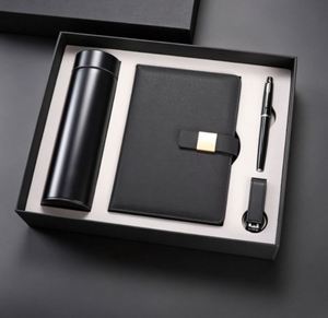 New Customized <b>A5</b> <b>Notebook</b> Gift Set High Quality <b>Notebook</b> Diary With Gift Box and Pens USB Custom <b>Notebook</b> With Logo - Product Image 1
