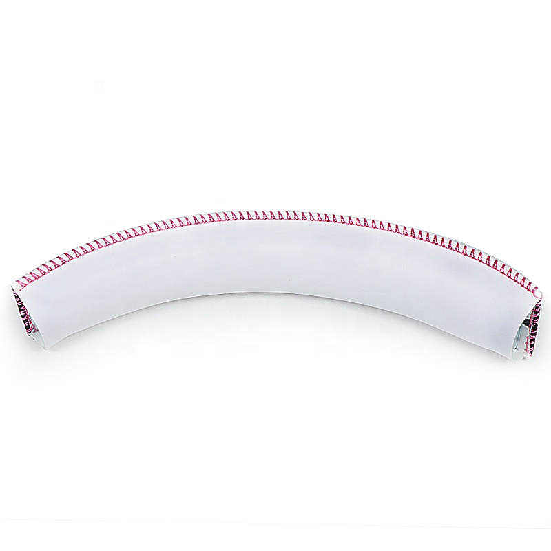 1 ชิ้น หนังโปรตีน - สีขาว ด้ายแดง