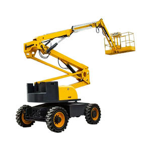 מעלית בום חשמלית מפרקית נגד קורוזיה עם גובה עבודה של 15.8 מטר, פלטפורמת הרמה מתקפלת, קיבולת של 230 ק\"ג - Product Image 3