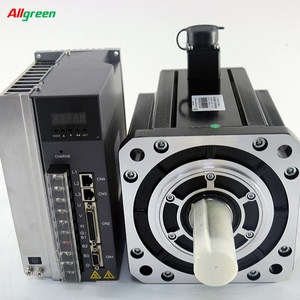 เซอร์โวมอเตอร์ 380V 7.5KW 2000RPM 48N.m 23 บิต 3 เฟส AC พร้อมชุดขับเคลื่อนและเบรก รุ่น 180M35020B+M1534P  พร้อมไดรเวอร์ - Product Image 3