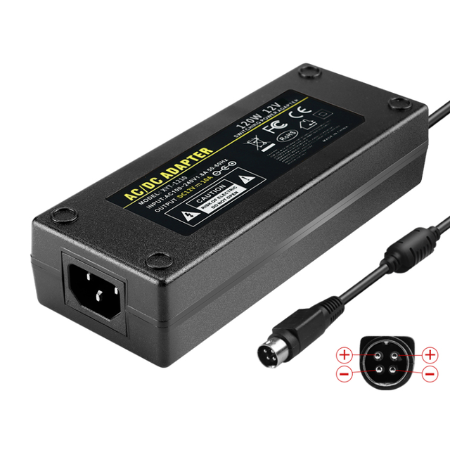 Switching Power Adapter 12V 10A 120W AC DC Adapter Desktop Power Adaptor 12Vdc 10a Power Supply 4pin