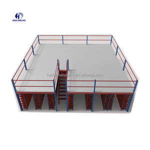 Plataforma de Acero para Almacenamiento Industrial de Alta Resistencia, Estructura de Acero para Almacenes, Soporte para Estanterías de Entrepiso - Product Image 5