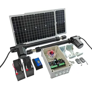 CSSGO-10 Hot Bán mô hình chịu tải 500kg panel năng lượng mặt trời Pin Kit DC động cơ Swing cổng Opener với giới hạn chuyển đổi