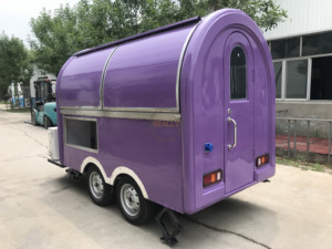 Camion Fast Food <span class=keywords><strong>con</strong></span> concessione ad aria condizionata per la vendita di cibo <span class=keywords><strong>con</strong></span> attrezzature da cucina - Product Image 5