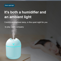 Mini humidificateur purificateur d'air 250ml 220ml, diffuseur d'huiles essentielles ultrasonique USB pour voiture avec lumière LED, diffuseur d'arômes