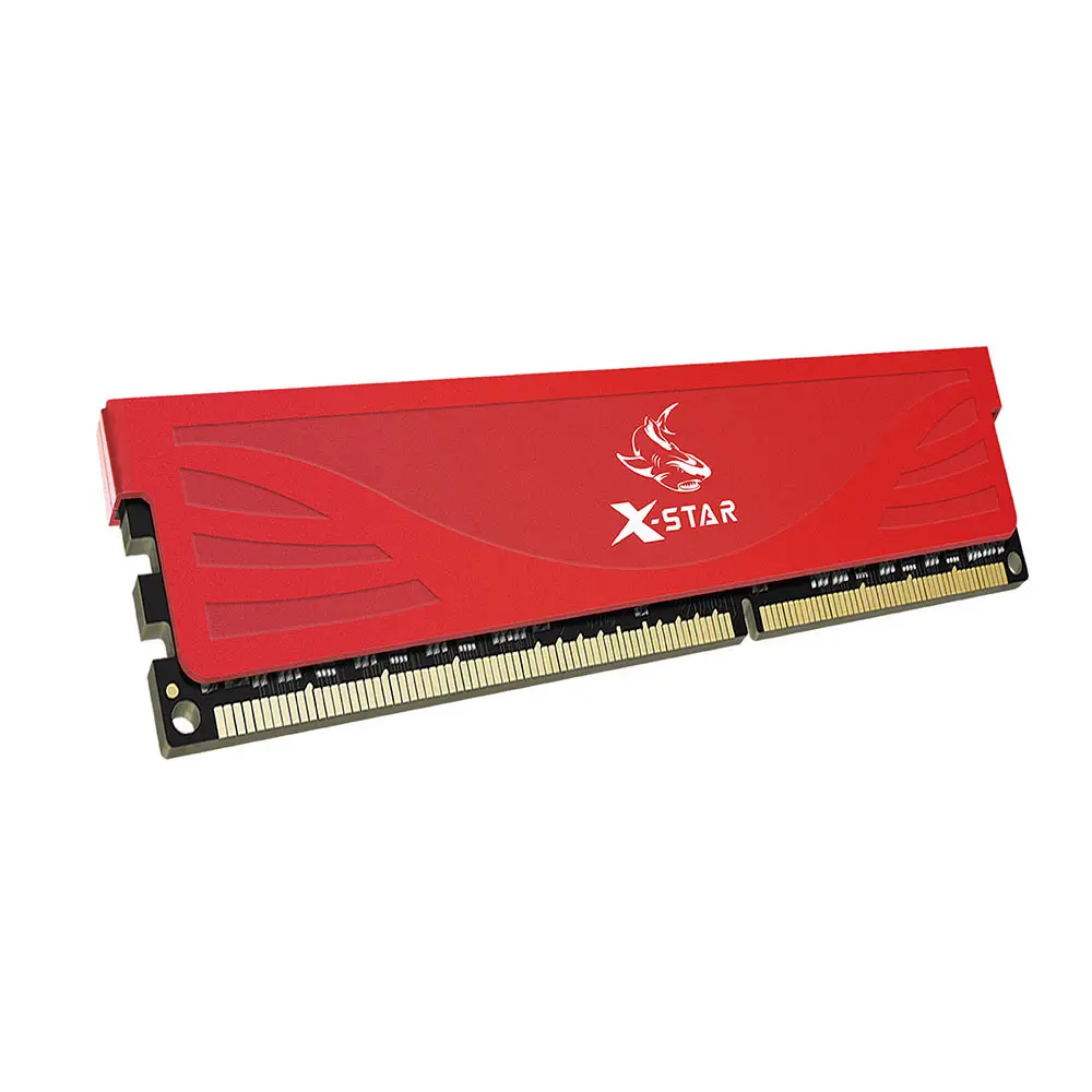 X-star DIMM bellek masaüstü Ram ddr4 16gb 2666 MHZ ısı emici zırh pc oyun için fabrika doğrudan satış