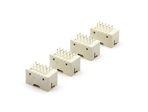 Conector DIN Macho Recto para PCB de Nylon YZTECH XA2.5 de 2.5mm de Paso, 2*5P H10.1 PC3.0 - Product Image 4