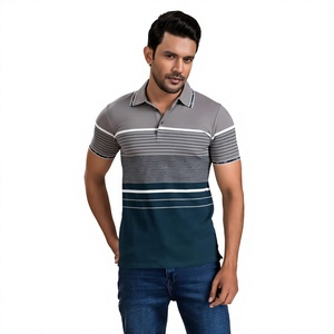 Camisa Polo de Moda para Hombre, Mezcla de Algodón de Alta Calidad, Transpirable, Corte Regular, Informal, Manga Corta, Ropa Deportiva para Golf y Tenis - Product Image 3