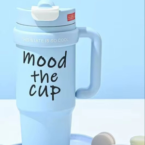 ขวดน้ำความจุขนาดใหญ่316แก้วกาแฟเก็บความร้อนเด็กผู้หญิงถ้วยใส่น้ำแข็งสุดสร้างสรรค์สีสันสดใสของขวัญสำหรับธุรกิจการเดินทางใหม่สำหรับการตั้งแคมป์ - Product Image 4