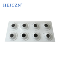 Boîte d'alimentation en air en aluminium sur mesure, directement de l'usine, avec diffuseur de jet sphérique en forme de S et sortie d'air
