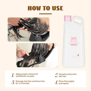 Conjunto de champú y acondicionador para el cabello a granel de aceite de argán marroquí para Salón Profesional de nutrientes de gran capacidad de 2,5 kg OEM/ODM - Product Image 5