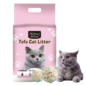 Meilleur contrôle des odeurs, litière pour chat <span class=keywords><strong>bio</strong></span> 1,5 mm, sable sans poussière, agglomération rapide, légère, 6 L, litière pour chat en <span class=keywords><strong>tofu</strong></span> écologique, jetable dans les toilettes - Product Image 1