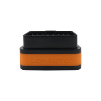 Lecteur de code OBD2 Bluetooth 4.0 Lonauto LB02 PIC18F25K80 avec puce Can, performances stables, lecteur de code Elm327, scanner de voiture